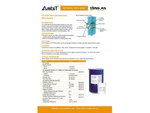 YA-9100 Two-part Structural Glass Sealant