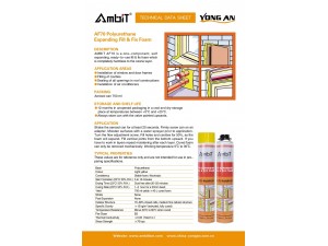 AF70 Polyurethane Expanding Fill & Fix Foam